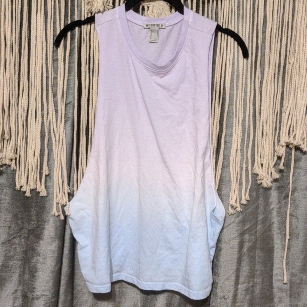 Forever 21 Ombre Muscle Tank